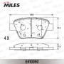 E410092 MILES Комплект гальмівних колодок дисковий гальм