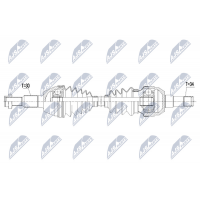 NPW-PL-085 NTY Привідний вал