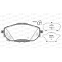 BPA1561.02 OPEN PARTS Комплект гальмівних колодок дисковий гальм