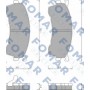 FO 459481 FOMAR Friction Комплект гальмівних колодок дисковий гальм