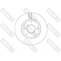 6066281 GIRLING Гальмівний диск
