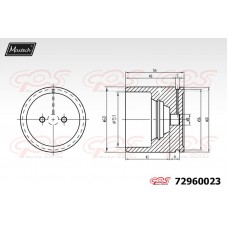 72960023 MAXTECH Поршень корпус скоби гальма