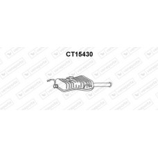 CT15430 VENEPORTE Глушник вихлопних газів кінцевий