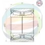 70-290022 MULTIPARTS Комплект підшипника ступиці колеса