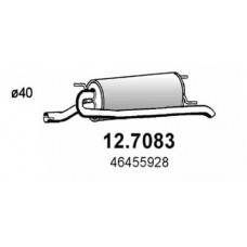 12.7083 ASSO Глушник вихлопних газів кінцевий