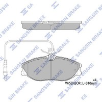SP4045 Hi-Q Комплект гальмівних колодок дисковий гальм