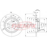 BD3055 FREMAX BRAKE DISC HIGH CARBON