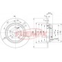 BD3055 FREMAX BRAKE DISC HIGH CARBON