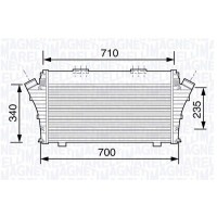 Интеркулер MAGNETI MARELLI 351319203460