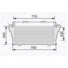 Интеркулер MAGNETI MARELLI 351319203460