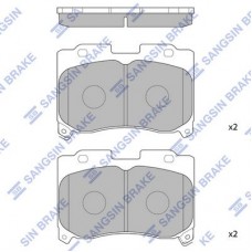 SP1467 Hi-Q Комплект гальмівних колодок дисковий гальм