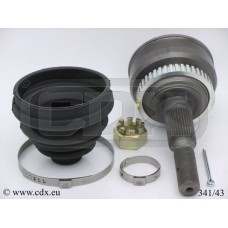 341/43 CDX Шарнирный комплект, Привідний вал