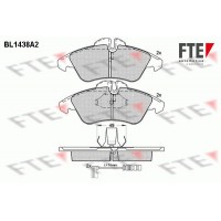 BL1438A2 FTE Комплект гальмівних колодок дисковий гальм