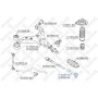 51-53007-SX STELLOX Наконечник поперечної кермової тяги