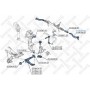 51-04107-SX STELLOX Наконечник поперечної кермової тяги