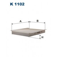K 1102 FILTRON Фільтр повітря у внутрішньому просторі