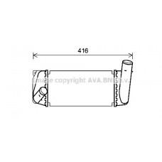 TO4668 AVA QUALITY COOLING Интеркулер