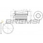 FE0333 BREMSI Паливний фільтр