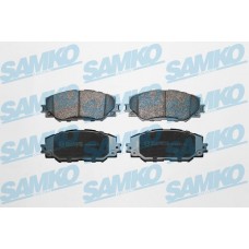 5SP1258 SAMKO Комплект гальмівних колодок дисковий гальм