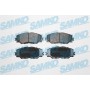 5SP1258 SAMKO Комплект гальмівних колодок дисковий гальм