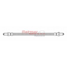 4112534 METZGER Гальмівний шланг