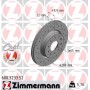 600.3233.52 ZIMMERMANN Гальмівний диск