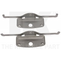 7915644 NK Комплектуючі колодки дискового гальма