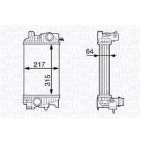 351319203030 MAGNETI MARELLI Интеркулер