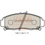 704-06090 IAP QUALITY PARTS КомплеК т гальмівних колодок, дискове гальмо