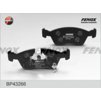 BP43266 FENOX Комплект гальмівних колодок дисковий гальм