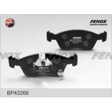 BP43266 FENOX Комплект гальмівних колодок дисковий гальм