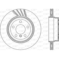 BDR2235.20 OPEN PARTS Гальмівний диск
