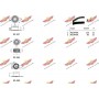 04.5012 AUTOKIT Комплект ременя ГРМ