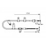 1 987 482 076 BOSCH Тросик, cтояночный тормоз
