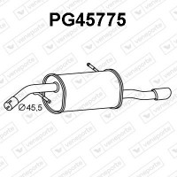 PG45775 VENEPORTE Глушник вихлопних газів кінцевий