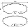 8DB 355 011-181 HELLA PAGID Комплект гальмівних колодок дисковий гальм