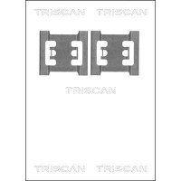 8105 101643 TRISCAN Комплектуючі колодки дискового гальма