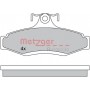 1170581 METZGER Комплект гальмівних колодок дисковий гальм