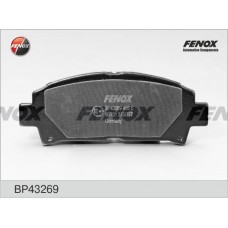 BP43269 FENOX Комплект гальмівних колодок дисковий гальм