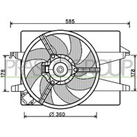 FD340F005 PRASCO Вентилятор охолодження двигуна