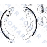 FO 0705 FOMAR Friction Комплект гальмівних колодок