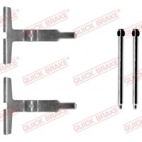 109-1661 QUICK BRAKE Комплектуючі колодки дискового гальма