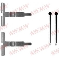 109-1661 QUICK BRAKE Комплектуючі колодки дискового гальма