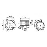 FT8431 AVA QUALITY COOLING Вентилятор салону