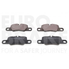 5502225621 EUROBRAKE Комплект гальмівних колодок дисковий гальм