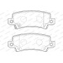 WBP23816A WAGNER Комплект гальмівних колодок дисковий гальм