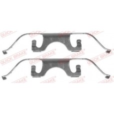 109-1224 QUICK BRAKE Комплектуючі колодки дискового гальма