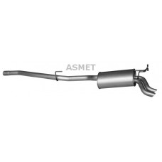 01.075 ASMET Глушник вихлопних газів кінцевий