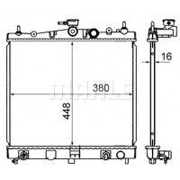 CR 839 000S MAHLE Радіатор охолодження двигуна
