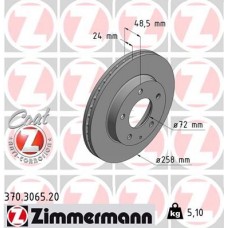 370.3065.20 ZIMMERMANN Гальмівний диск